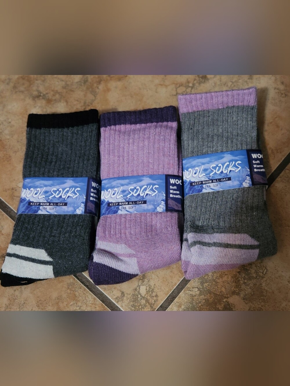 Merino Wool Blend Women's 3pk of Sport Socks
